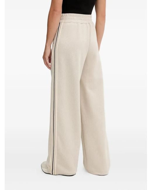 Guess Natural Stripe-Detail Track Pants