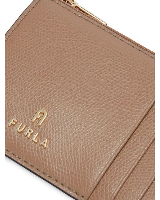 Furla Camelia M Pasjeshouder Met Rits in het Brown