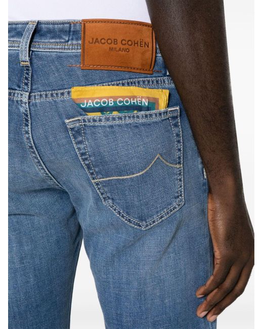 Jacob Cohen Blue Nick Slim-leg Jeans for men