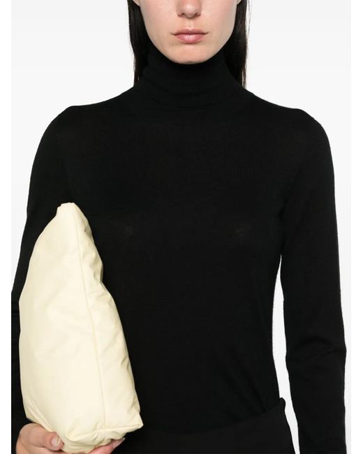 Max Mara Black Cashmere Knit Roll-Neck Sweater