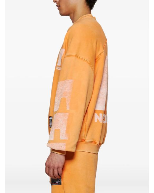 RRR123 Orange Heritage Sweatshirt for men