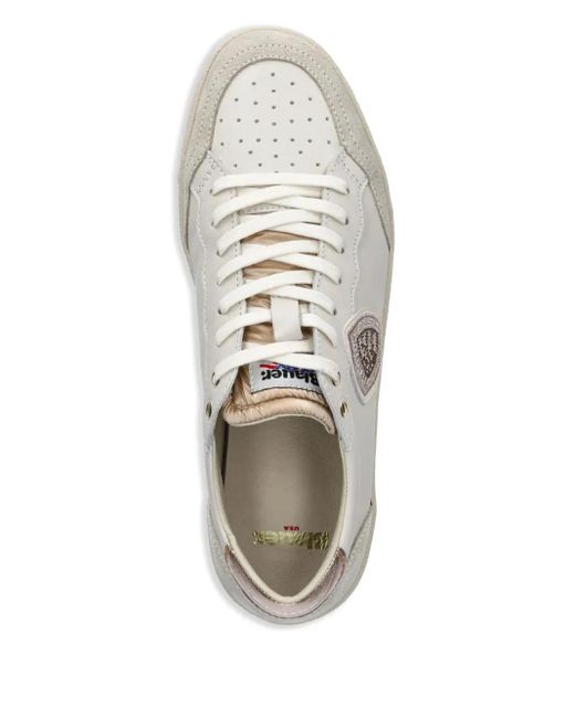 Blauer White Olympia11 Sneakers