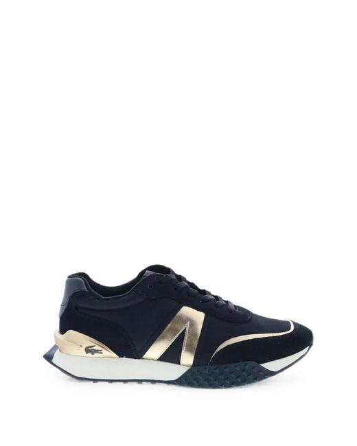 Lacoste Blue L-Spin Deluxe Lace-Up Sneakers for men