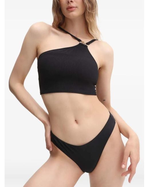 MICHAEL Michael Kors Asymmetrische Top in het Black