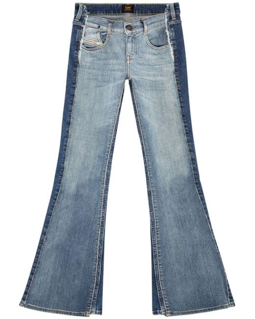 DIESEL Blue X Lee loves Bootcut-Jeans