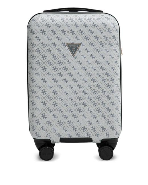 Maleta Jesco Con Logo Estampado Guess de color Gray