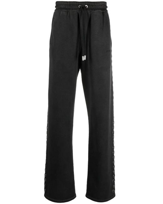 Off-White c/o Virgil Abloh Black Cotton Sweatpants for men