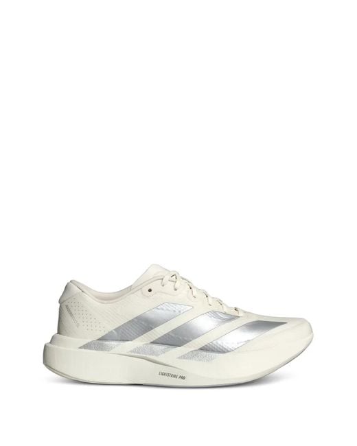 Adidas White Baskets Adizero Evo Sl
