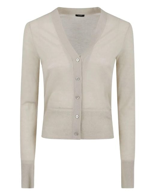 Joseph Natural Buttoned Cardigan
