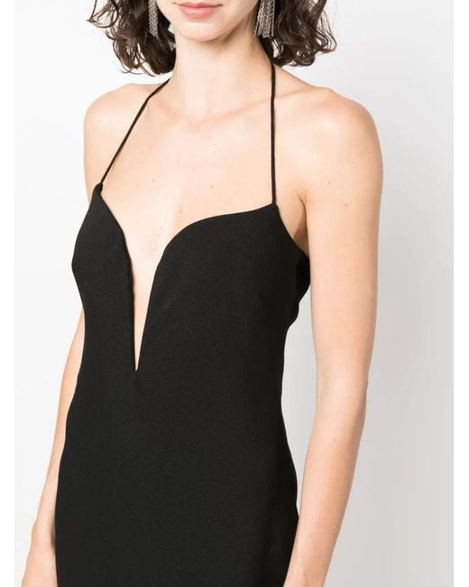 Givenchy Black Halterneck Maxi Dress