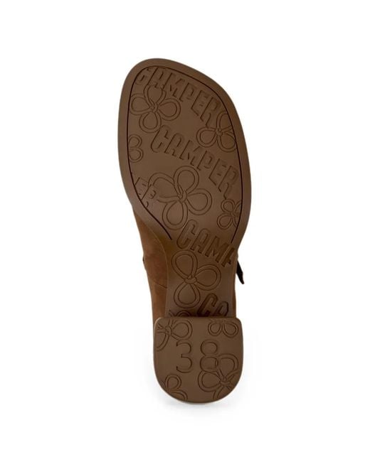 Camper Brown Kora Buckle-Fastening Pumps