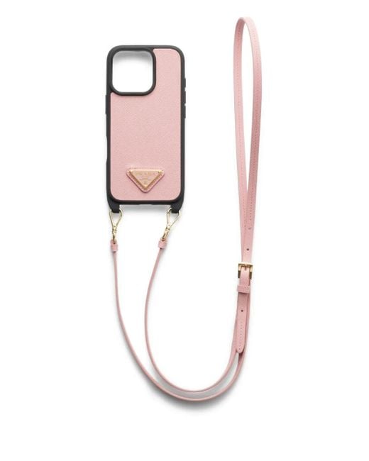 Prada Iphone 16 Pro ケース Pink