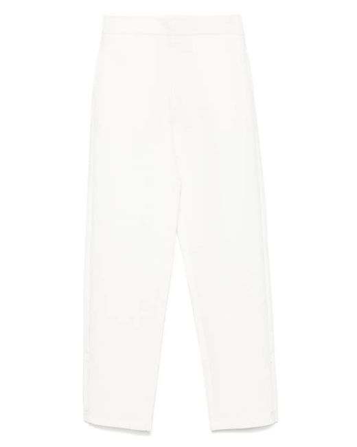 Emporio Armani White Gerade Hose