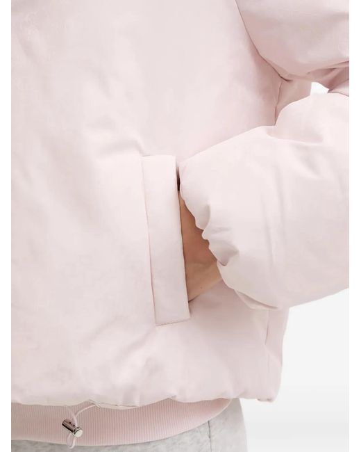 Guess Pink Hooded Padded Jacket