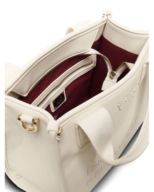 V73 Natural Logo-Engraved Tote Bag