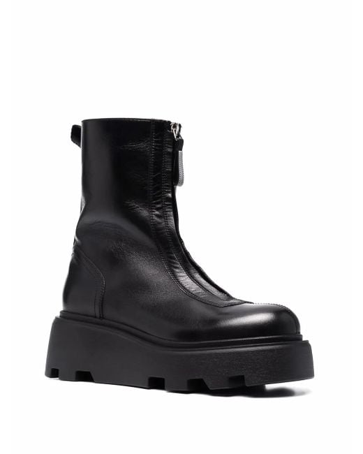 Premiata Black Ankle Boots
