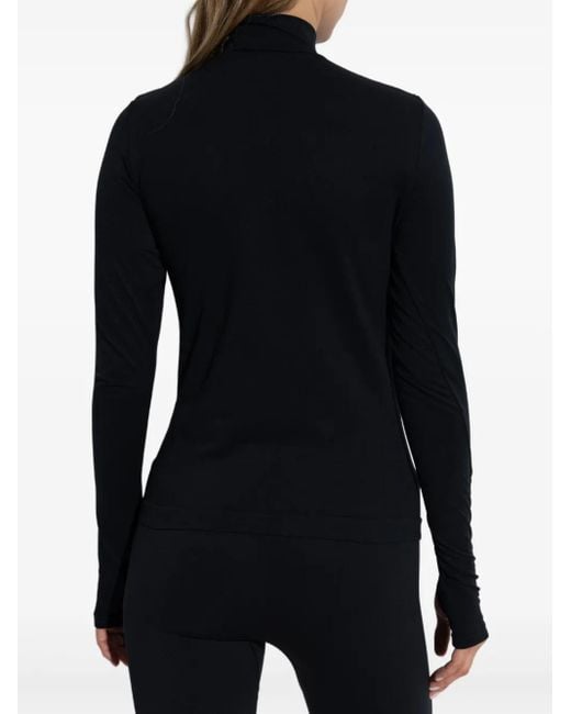 Felpa Sportiva Con Zip di PANGAIA in Black