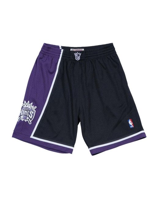 Mitchell & Ness Blue Nba Sacramento Kings 2000/01 Road Swingman Shorts for men
