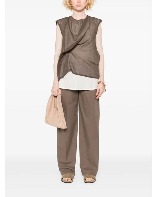 The Row Gray Inawa Top