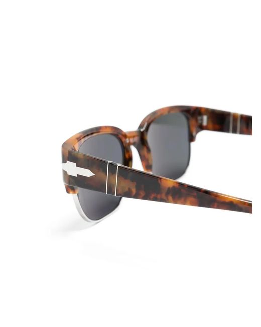 Persol Gray Tom Square-Frame Sunglasses