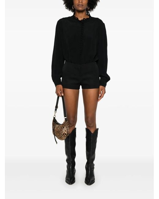 Isabel Marant Black Stylish Elegance Top