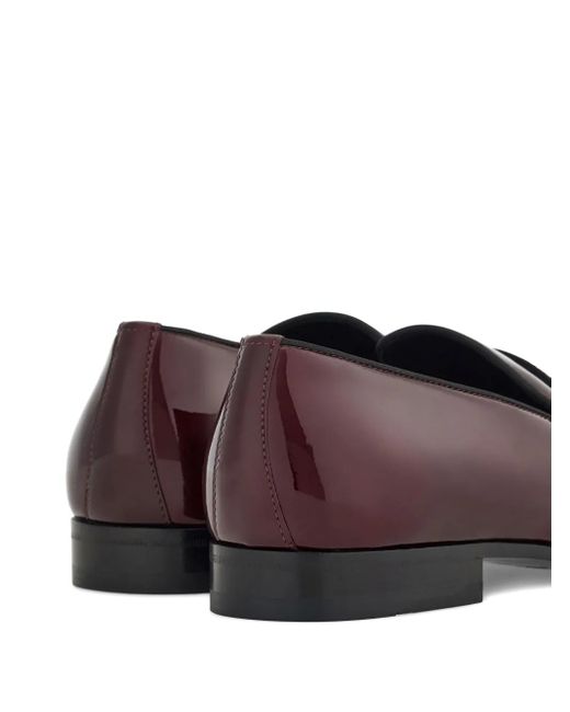 Ferragamo Brown Moccasins With Gancini Ornament for men