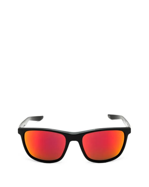 Nike Pink Essential Endeavor M Rectangle-Frame Sunglasses