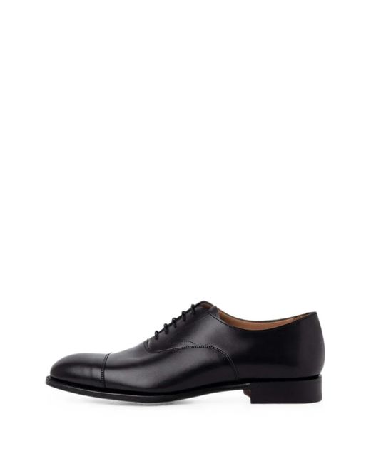Hackett Black X Cheaney Chaussures Oxford À Bout Contrastant for men