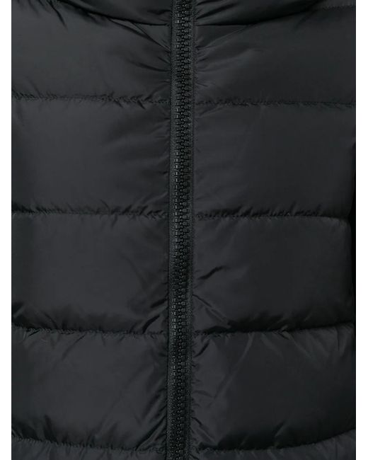 Abrigo A-Shape Chamonix Con Capucha Herno de color Black