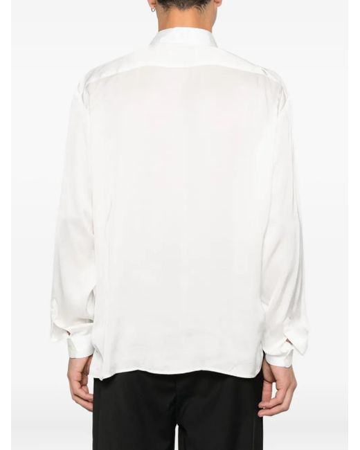 MARSĒM Hemd Mit Klassischem Kragen in White für Herren