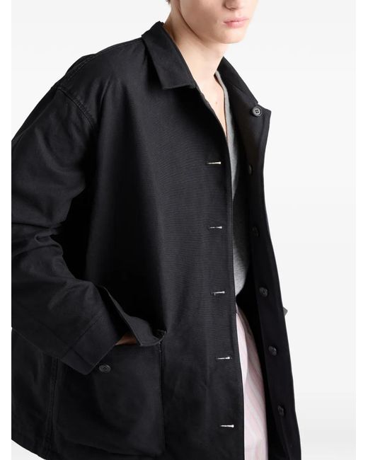 Prada Black Cotton Jacket for men