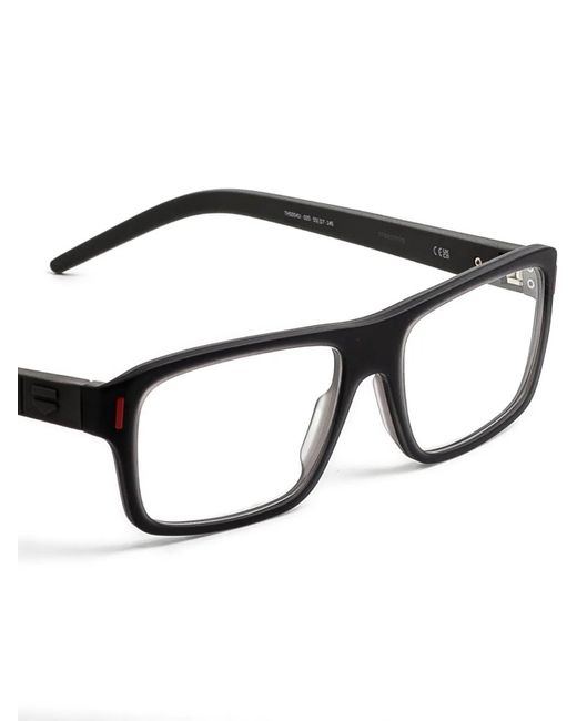 Tag Heuer Black Rectangle Glasses