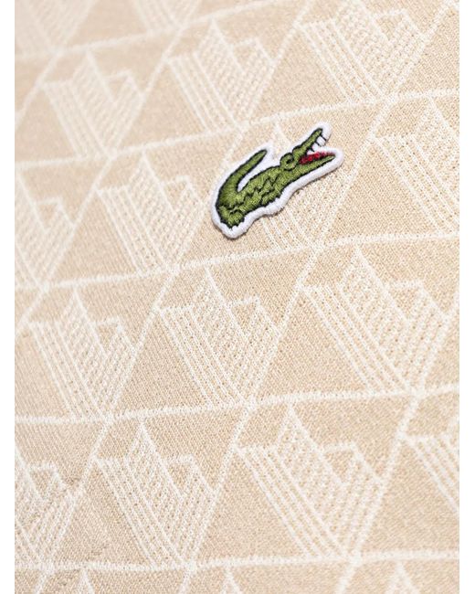 Lacoste Natural Patterned Polo Shirt for men
