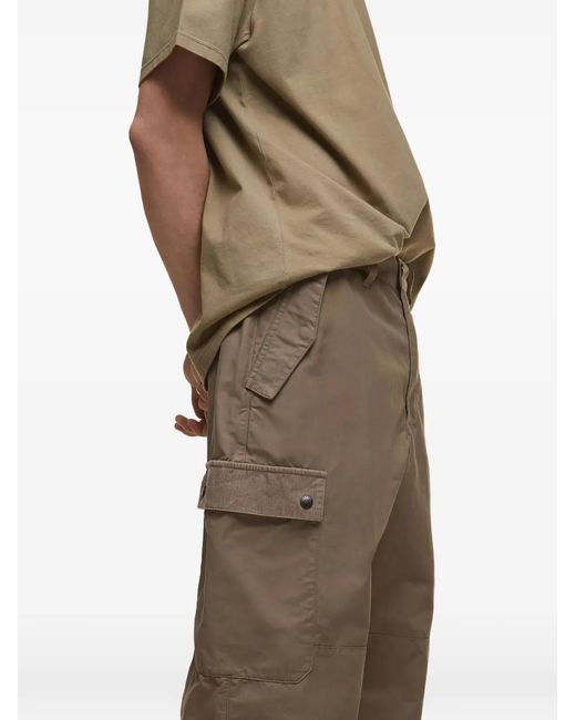 Barbour Brown Corduroy Pocket Trousers for men