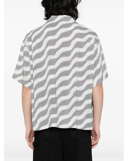 Visvim Gray Copa Shirt for men