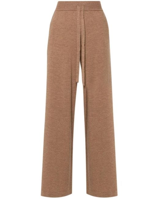 P.A.R.O.S.H. Brown Lime Wool Trousers
