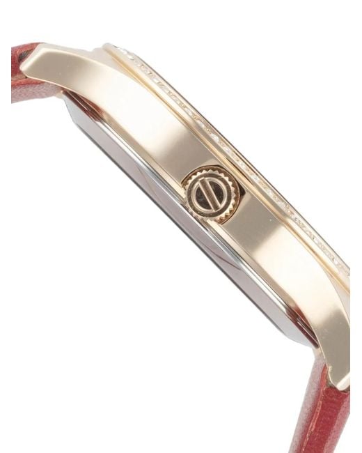 Kenneth Cole Red Round-Face.5Mm Watch