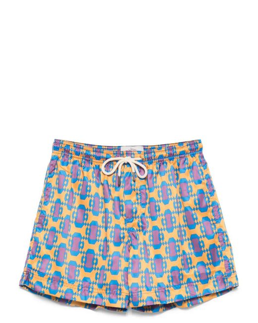 Bañador con estampado gráfico Peninsula de hombre de color Blue