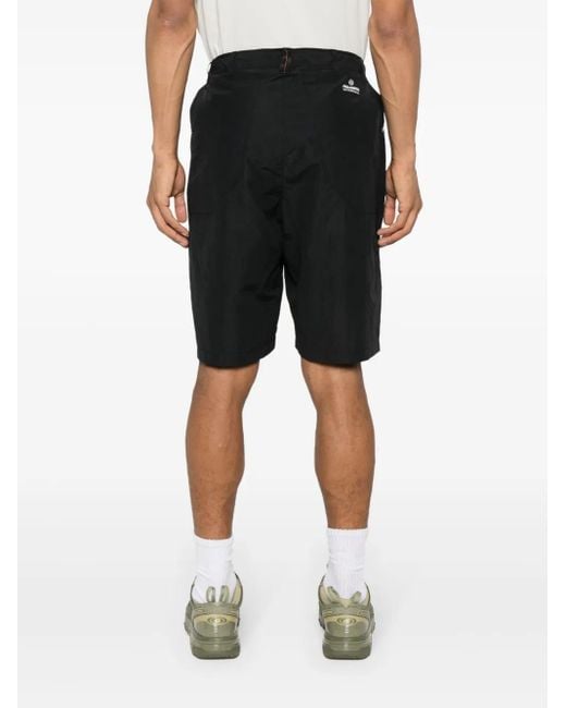Parajumpers Black Ivan Bermuda Shorts for men