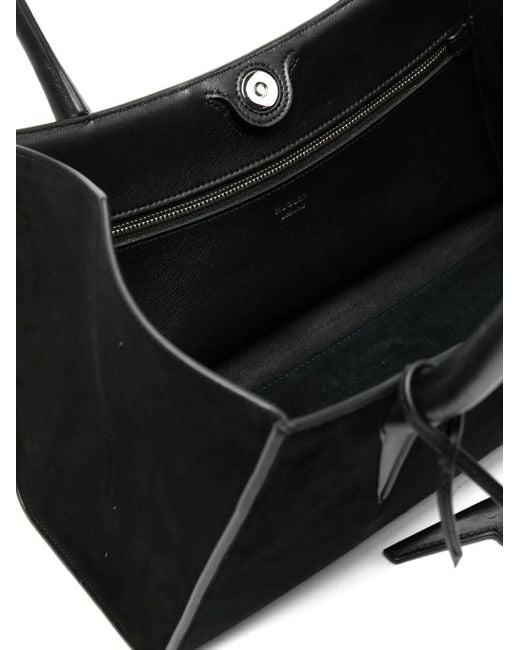 Mugler Black Sac Porté Épaule À Ornements