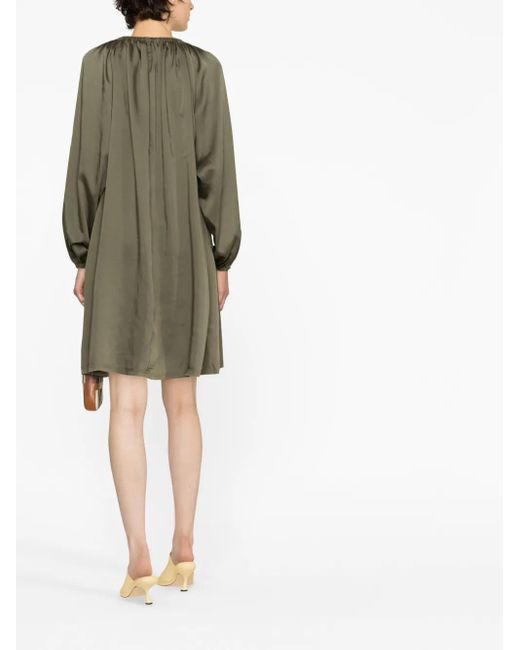 Blanca Vita Green Kleid Mit Raffungen