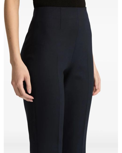 Oscar de la Renta Black High-Waisted Trousers