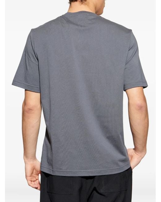 Iceberg T-Shirt Met Patch En Grafische Print in het Gray voor heren