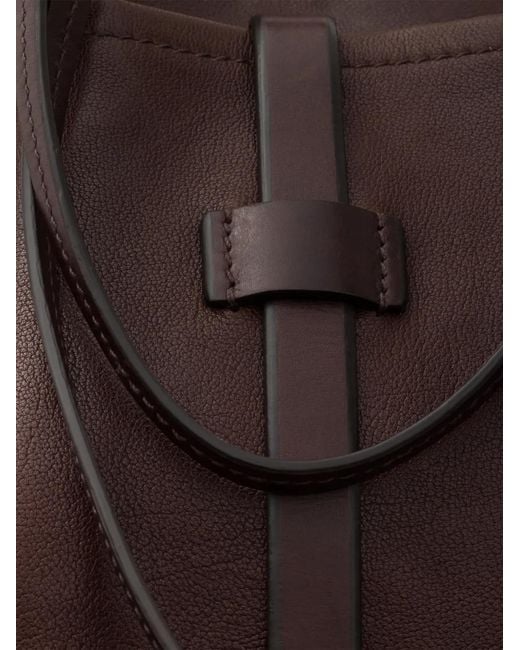 Prada Brown Route Large Leather Bag