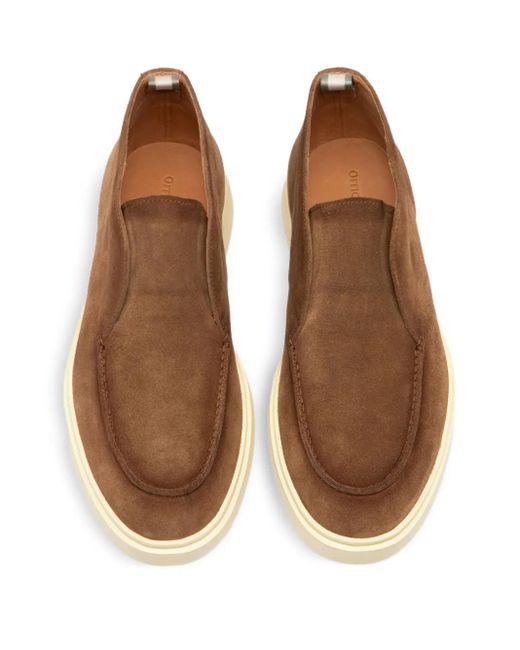 Officine Creative Brown Bones Boots for men