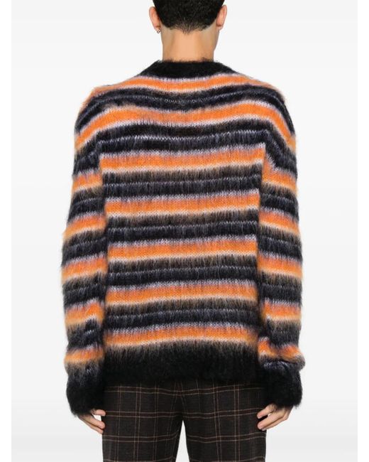 Marni Multicolor Striped Sweater for men