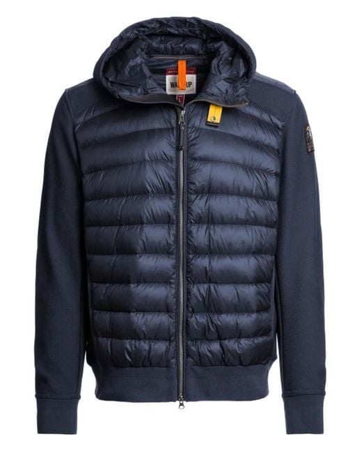 Plumífero con capucha Parajumpers de hombre de color Blue