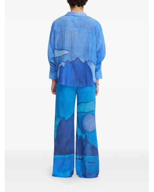 Donde Esteban Blue Es Vedra Trousers