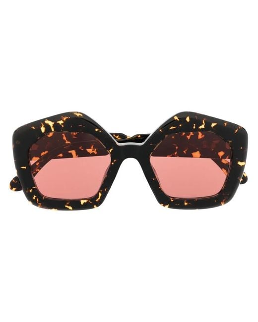 Marni Brown Mhl Pentagon Sunglasses