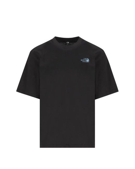 The North Face Black Graphic-Print T-Shirt for men